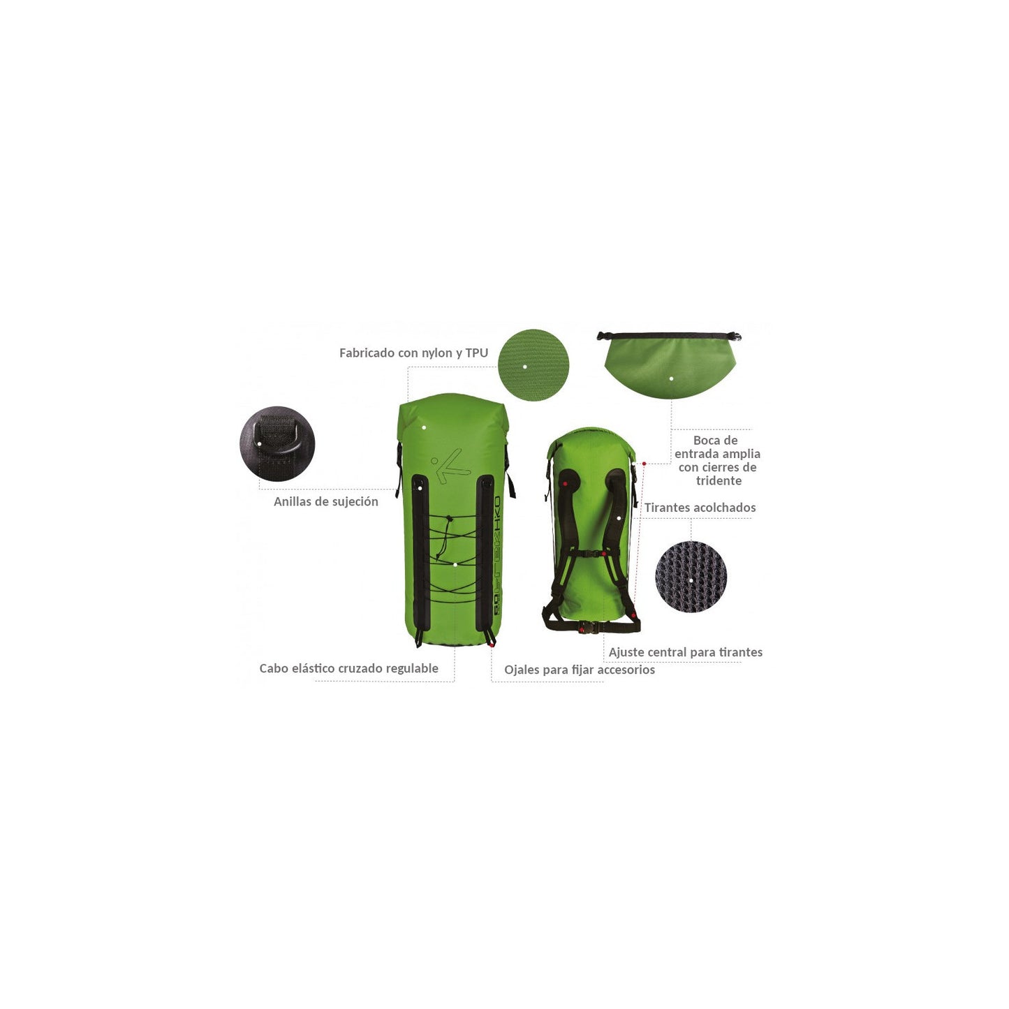 Motxilla Trek 60 l Hiko